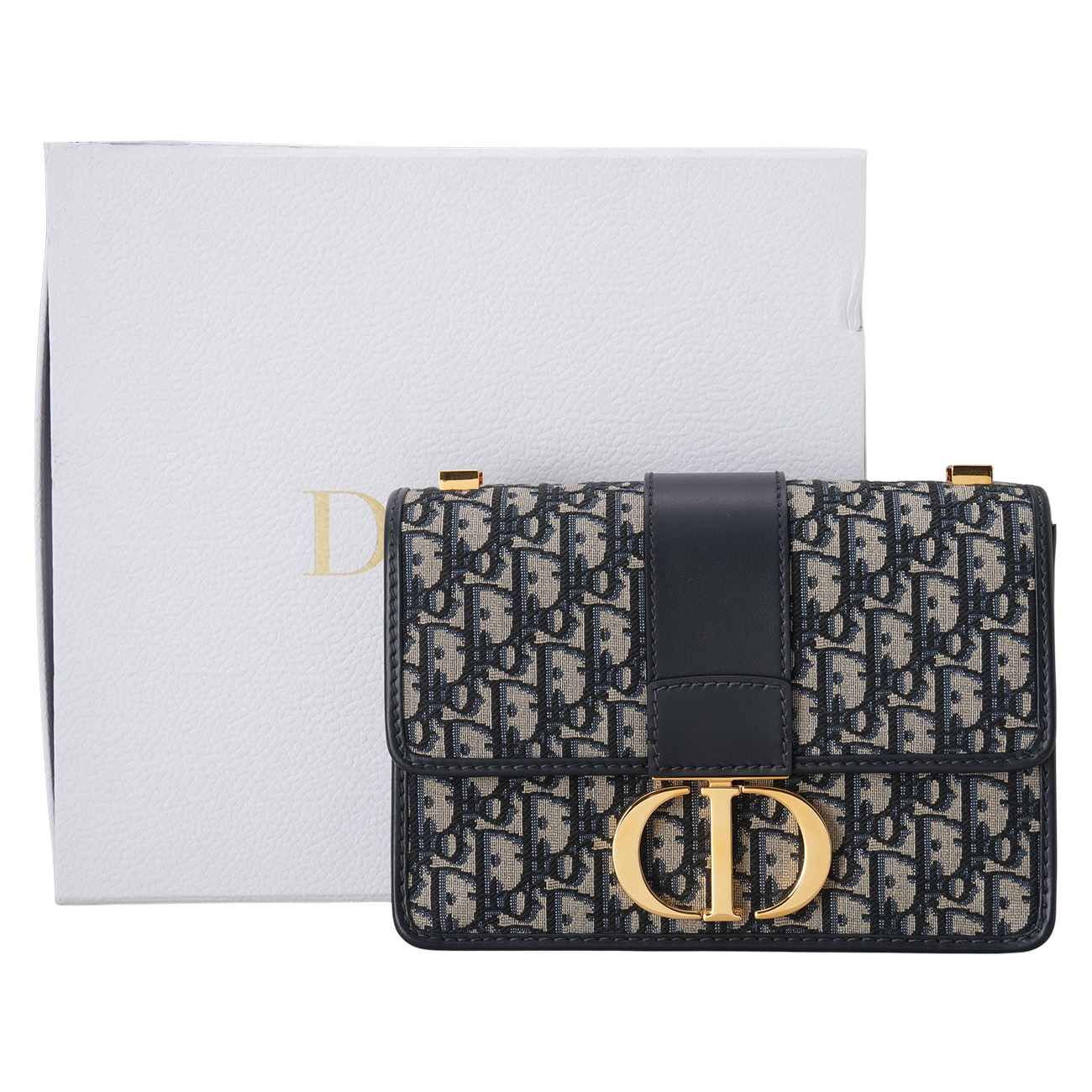 CHRISTIAN DIOR(USED)디올 오블리크 30 몽테인 숄더백